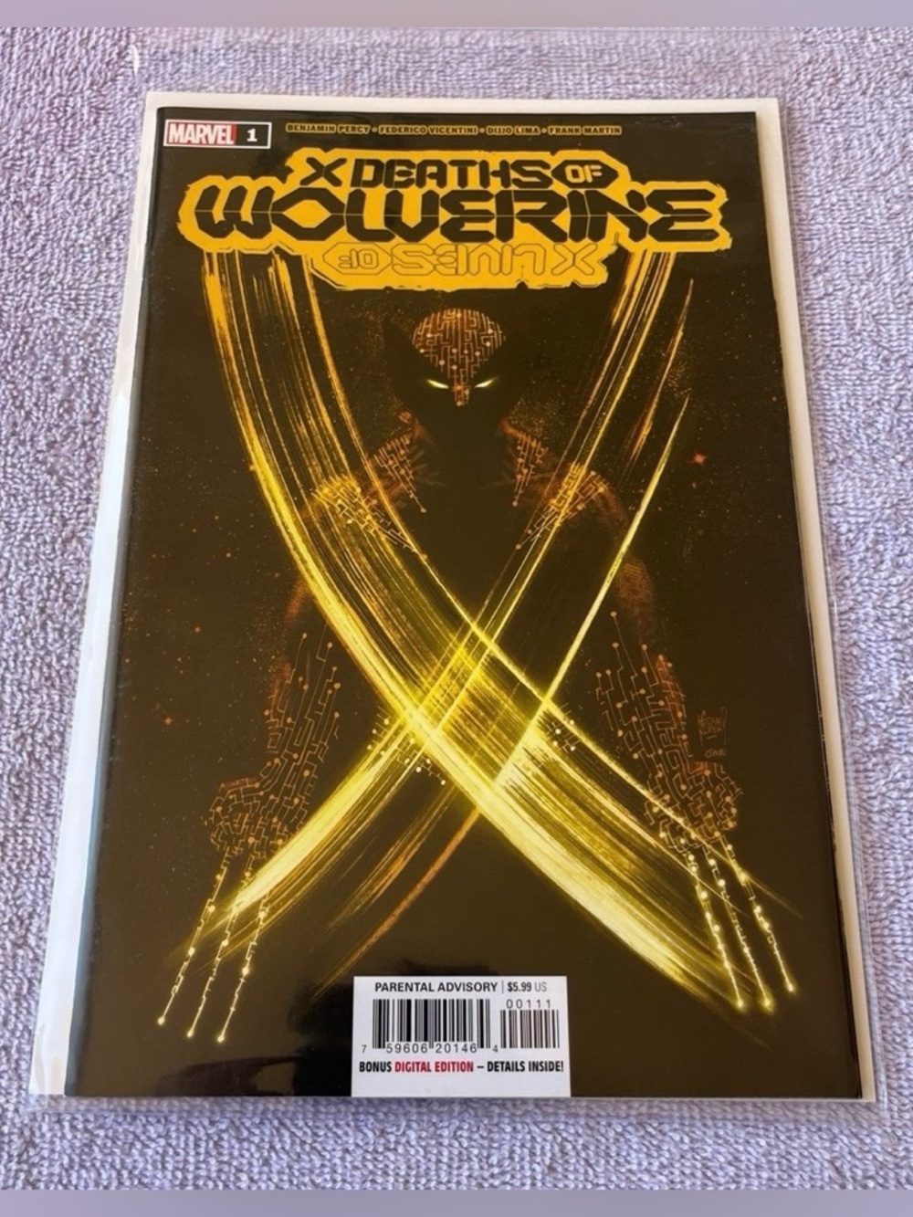 X Deaths Of Wolverine #1 (Bagged And Boarded)